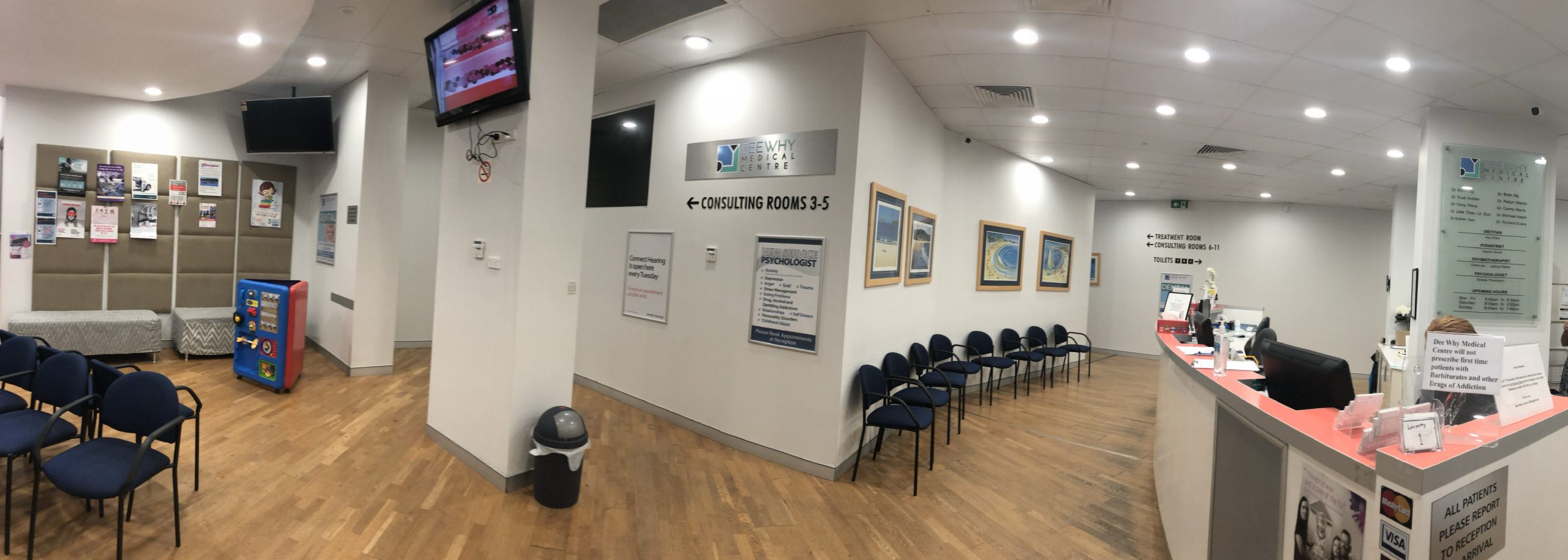 Dee Why Medical Centre Reception