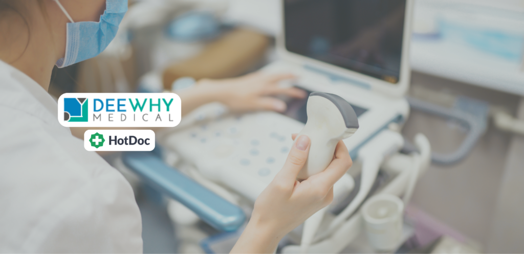 Antenatal & Postnatal Care ultrasound examination at Dee Why Medical Centre for pregnancy monitoring and maternal health support